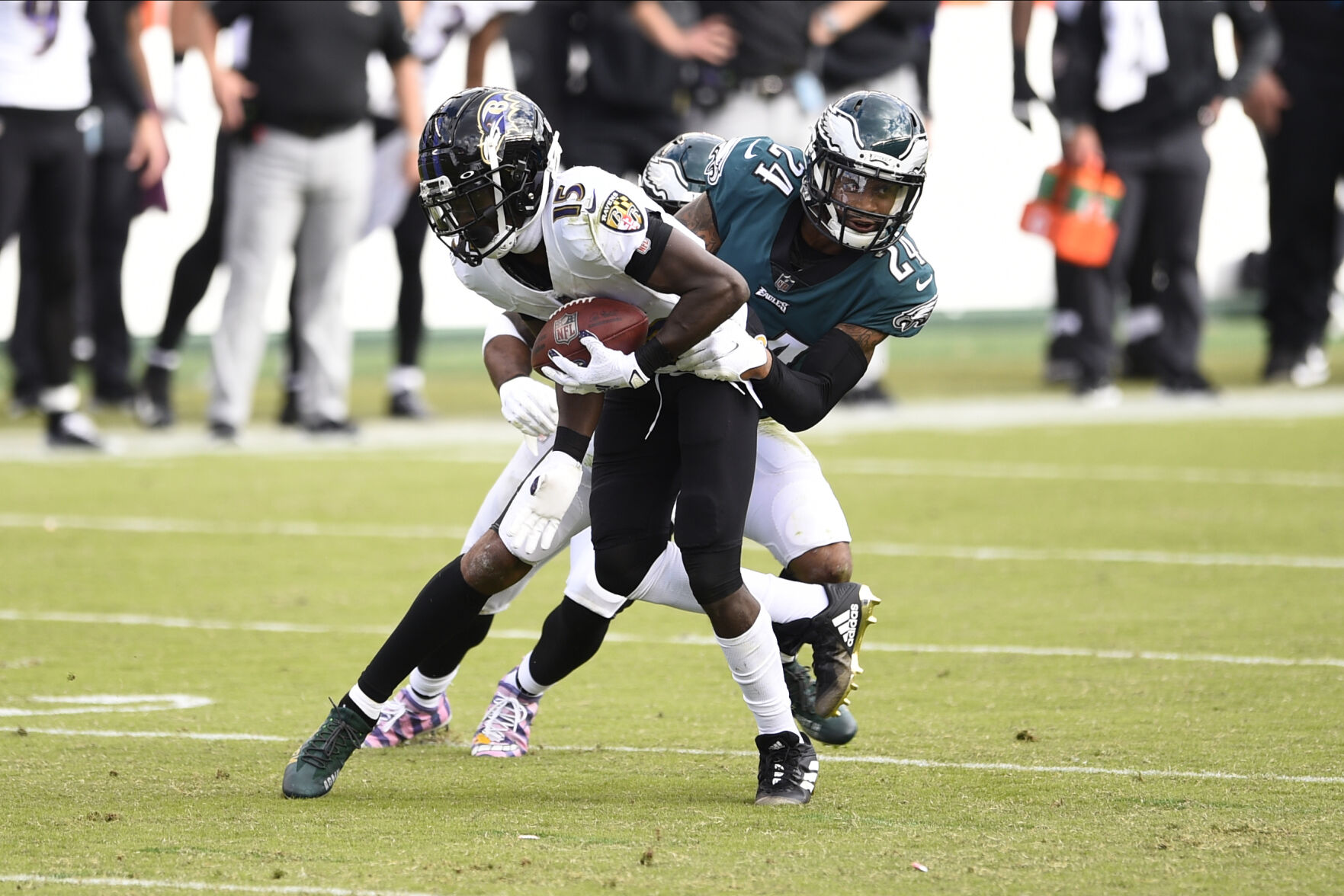 Ravens Eagles Football